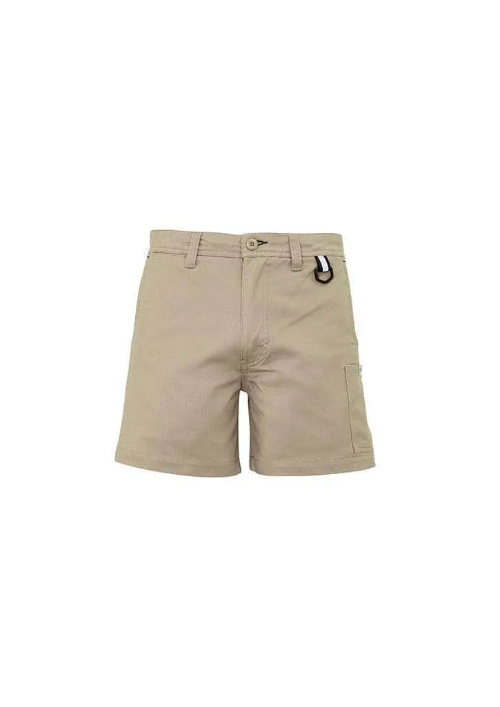 SYZMIK Men’s Rugged Cooling Short Shorts ZS507 Work Wear Syzmik Khaki 72